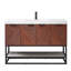 Ensemble de meuble-lavabo simple autoportant avec plateau Mahon 48-734826943-734865817
