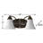 2 - Light Madison Bronze Vanity Light