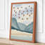 Birds Over Mountains Minimalist - Wrapped Canvas-667504597-667504599