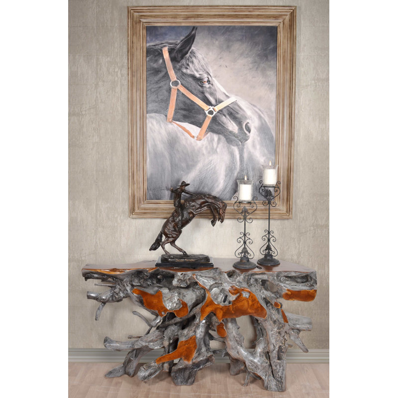 Ducksworth 59.5'' Solid Wood Console Table