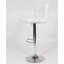 2 tabourets de bar pivotants blancs avec réglage hydraulique - siège en similicuir, base chromée et hauteur réglable pour une expérience d'assise imbattable de 2 sièges à 360 degrés pour diverses utilisations