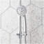 Pendleton Pressure Balance Shower System with Slide Bar and Hand Shower - Chrome-20364712