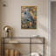 Heron’s Blue Serenade Canvas Bird Maximalist by Art Remedy-110295720-110295716