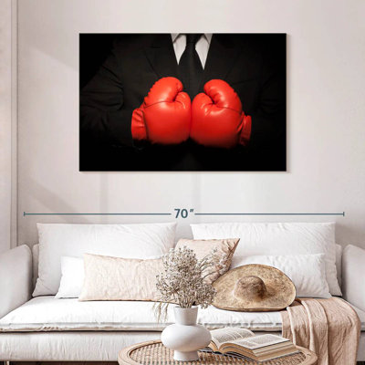 Boxer homme d'affaires Sireci