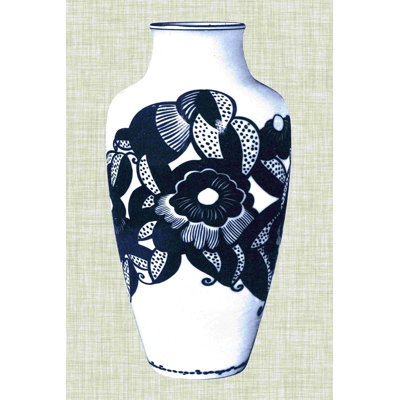 " Blue & White Vase III "