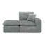 Canapé modulaire 107 po avec méridienne réversible Boucle-1606224246-1606224247