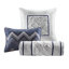 Magnifique édredon bleu marine 7 pièces-118652023-118652017