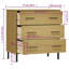 Keerti 77cm Solid Wood Sideboard-356343609