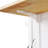 53inch Large Kitchen Island with Drop Leaf, Power Outlet, Door Internal Storage Rack, Rolling Kitchen Cart on 5 Wheels with 5 Open Side Racks for Kitchen, Dining Room,(Not include bar stools)-812248345