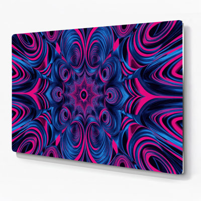 Art mural bleu op Op 20
