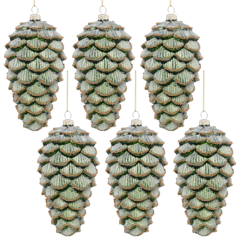 Pinecone Ornament, 7 Inches