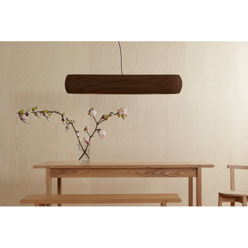 Scraplights Linear Oliv Pendant, Natural