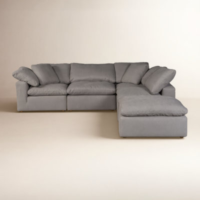 Armand 5 - Piece Performance Fabric Modular Sectional