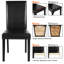 Chaise parsons rembourrée Espiye-1281035330