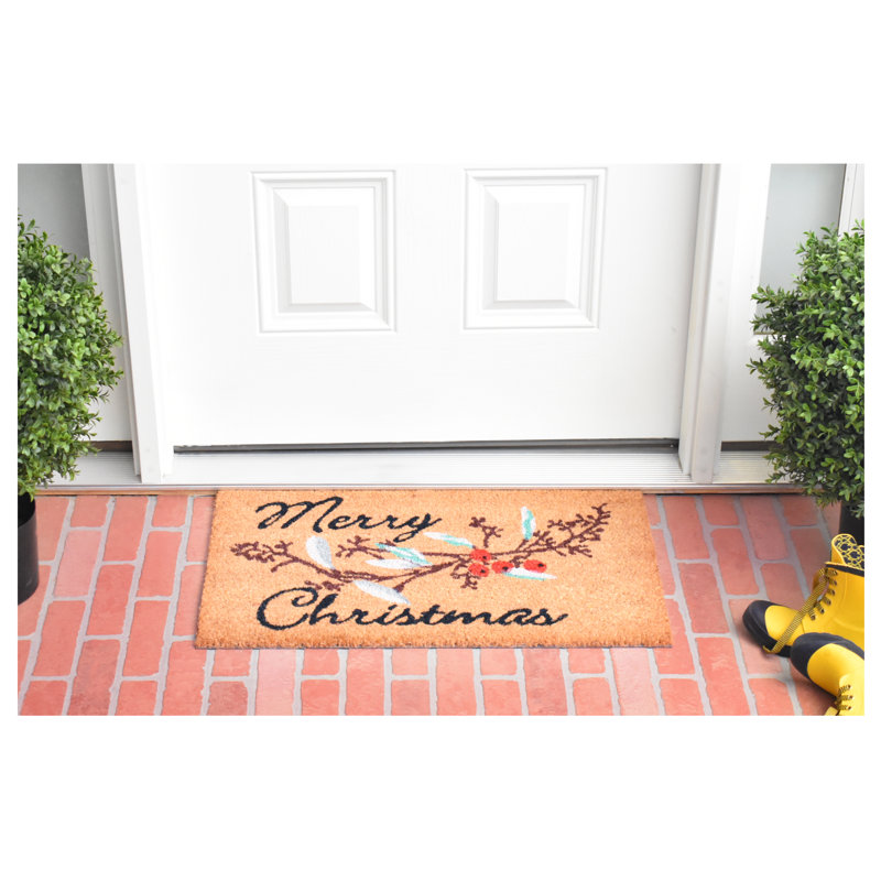 Kroger Non-Slip Christmas Outdoor Doormat