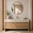 Nelson 30-Inch Round Metal Wall Mirror-1798584581