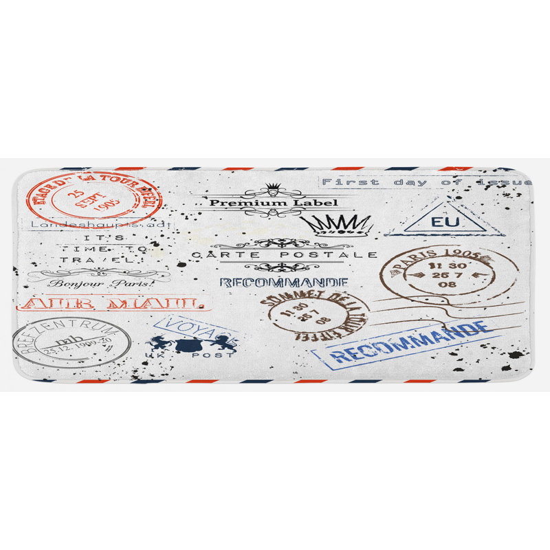 Tapis de cuisine rétro rétro