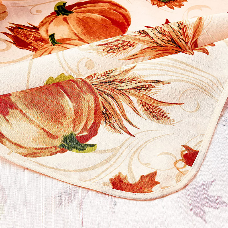 Ashfield Thanksgiving Tablecloth, 84" x 60"