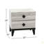 Table de chevet avec 2 tiroirs Smithson