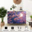 Buffet buffet avec rangement Cherry Blossom Branches Floating Petals Stars avec 2 portes pour le salon et la cuisine