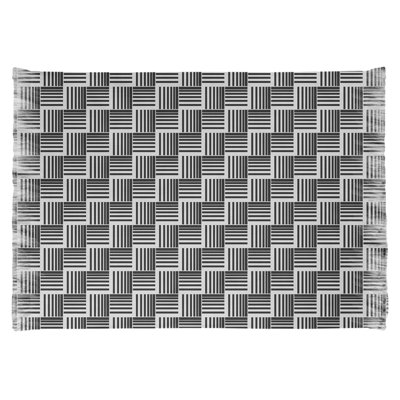 Chenille Striped Indoor Rug