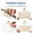 3'' W x 6'' L 3D PVC Composite Peel and Stick Backsplash Tile-110145886