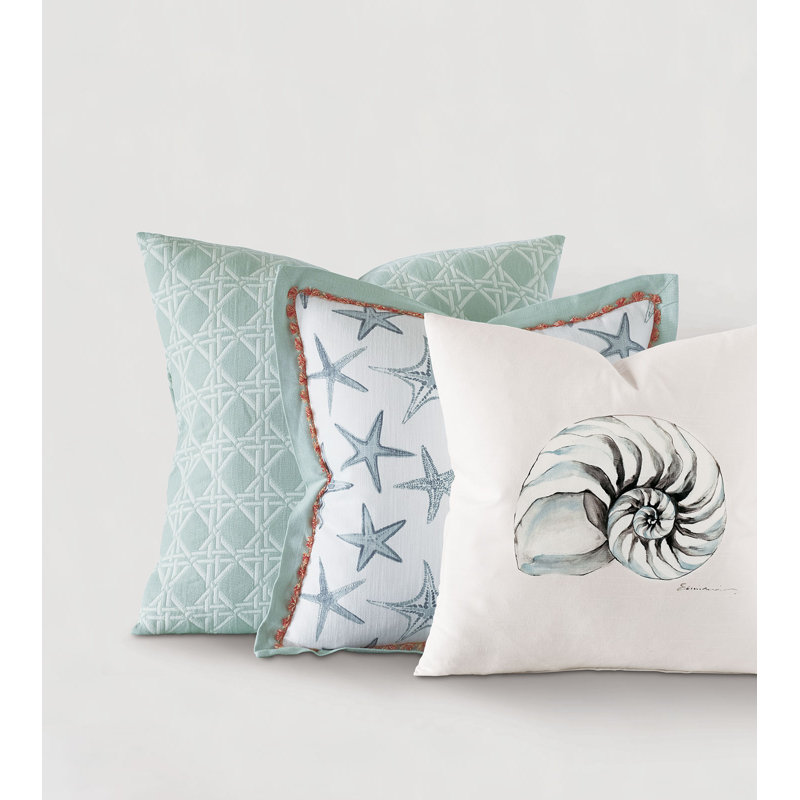 Nerida Square Pillow Cover & Insert
