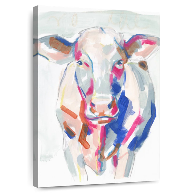 Fluorescent Farm I, 39" H x 26" W