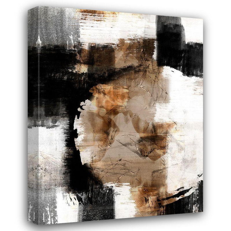 Ivy Bronx Prime, Marcus, reproduction d'art sur toile tendue: Painted patiné 2, H 24 po x l 19 po
