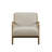 Novak Upholstered Mid-Century Armchair with Wood Arms and Frame-1354237930-1355296396