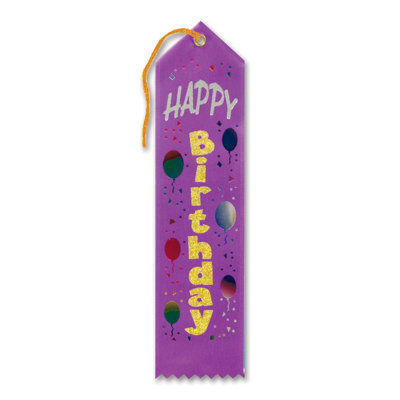Ruban joyeux anniversaire award