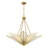 Rivage 4-Light Hubbs in Warm Brass-293880104