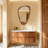 Irregular Natural Wood Frame Wall Mirror-1530324964-1530324969