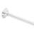 60" Brass Oval Shower Rod Enclosure with Ceiling Supports-68509898