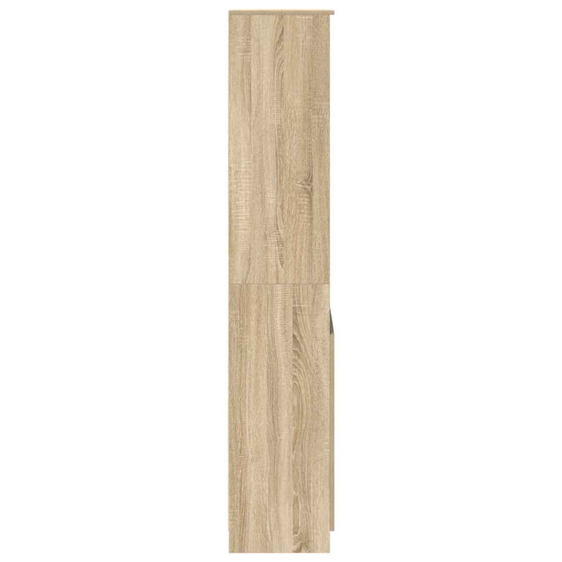 Highboard 50X35x180 Cm Engineered Wood, Sonoma Oak