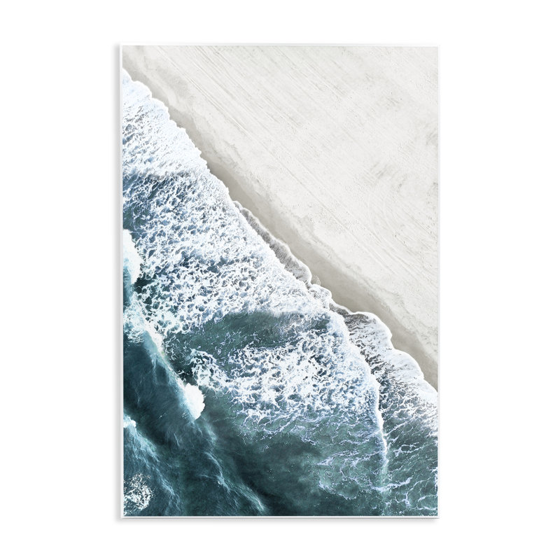 Plaque murale Corolla Beach Breezy Shoreline, design par Natalie Carpentieri, H 19 po x l 13 po