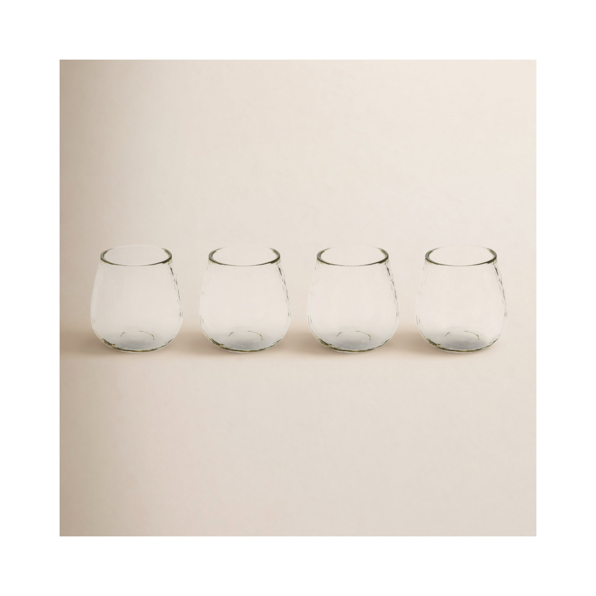 Cloverly Glass Glassware Set, Clear