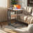 Jumelle C Table, storage end table, nightstand with drawer, modern side table-638387861