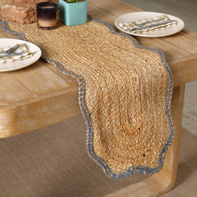 Jute Braided Runner - Natural Finish - 36 x 183 cm
