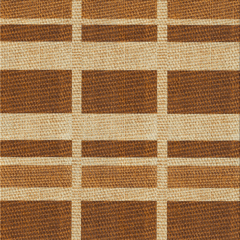 Geometric Indoor Rug, Square 6'