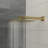 Gold Dual Shower Head - 12 Inch Square Wall Mounted. -balanced Valve To Scalding. Overhead Rainfall With Wide Coverage. Easy Install And Clean. Comes Arm, Handheld Head, Hose, Holder, & Manual In For-118036828