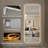 Modern LED Wall Mounted Mirror Full Length Dimmable Lighting Three Modes Shatterproof Glass-1210559607