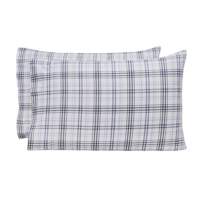 Plaid Flannel Cotton Classic Modern Farmhouse Pillowcases