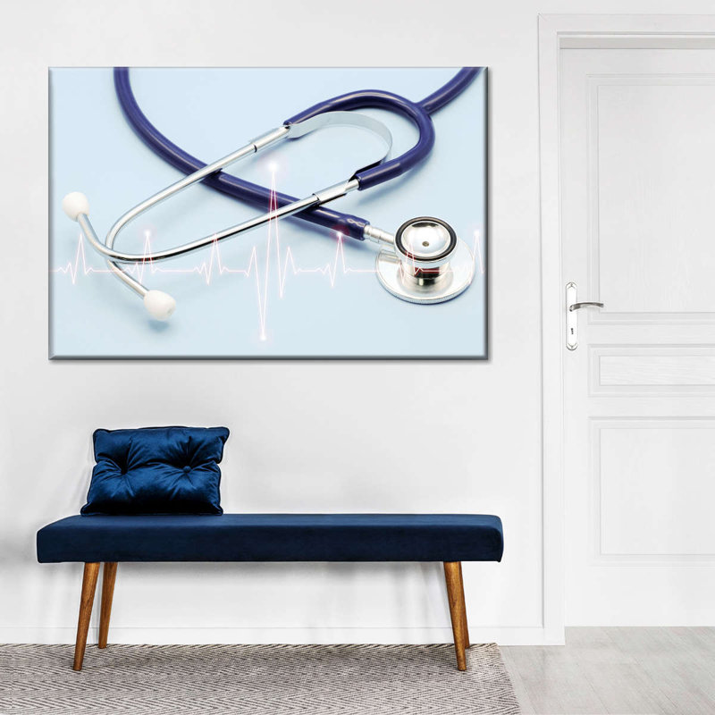 " Medical Stethoscope ", 26" H x 39" W x 1.25" D