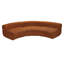 Canapé modulaire à courbure modulaire courbé 118,5 po Arcelle-126071399