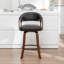Tabouret de comptoir pivotant en similicuir Providence-128799112