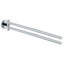 Essentials 17.2834" Wall Mounted Double Towel Bar