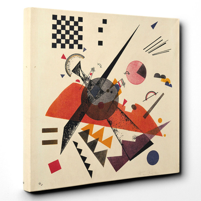 Wassily Kandinsky - Wrapped Canvas Print, 50cm H x 50cm W