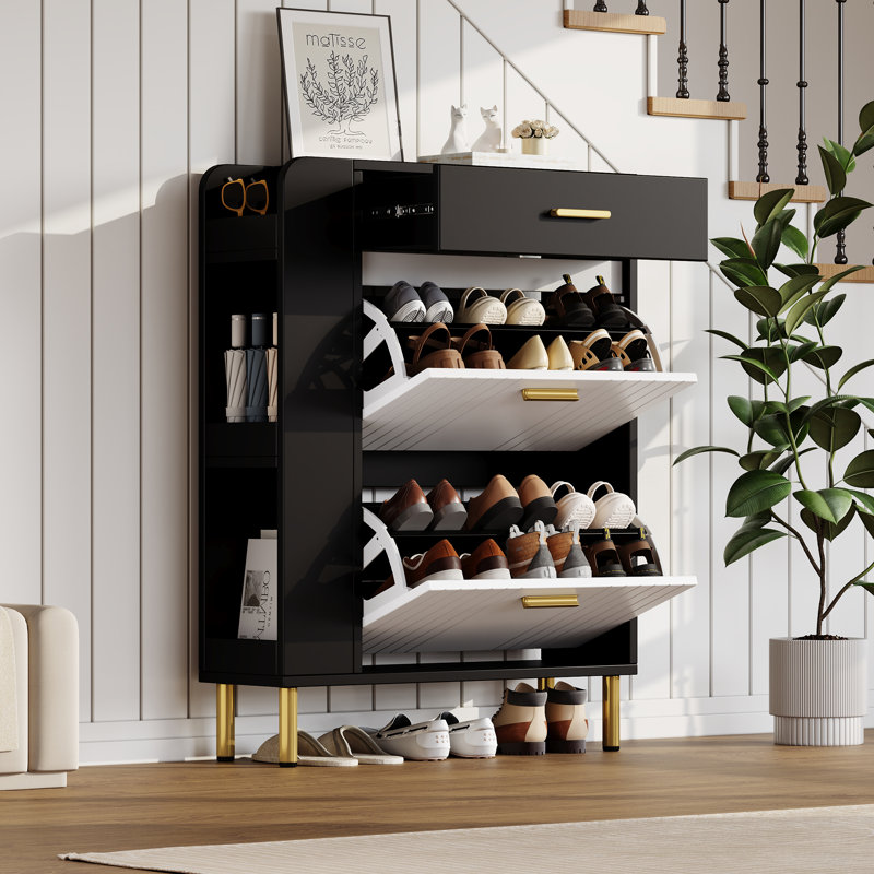 10 Pair Shoe Storage Cabinet