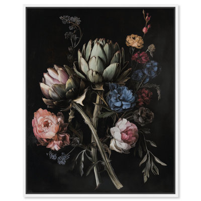 Décoration murale en toile Moody Artichoke III par 